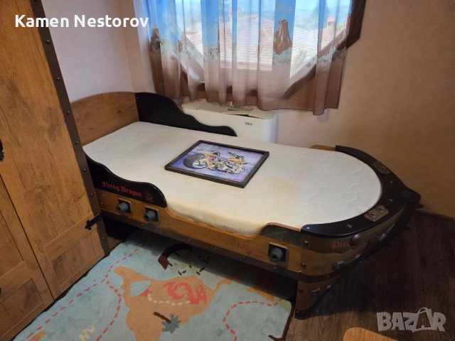 2бр Детски легла -Пиратски Кораб и Класик , снимка 5 - Спални и легла - 52485631
