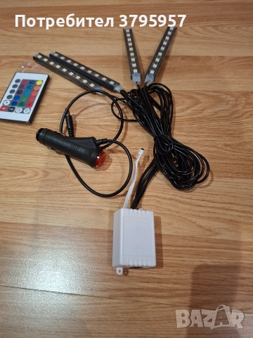 LED ленти за вътрешно осветление за кола, снимка 3 - Аксесоари и консумативи - 52940120
