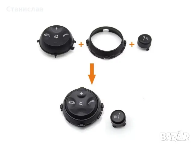 Mercedes CL-Class W216 Pre-Face Капачета за волан, снимка 2 - Части - 50220824