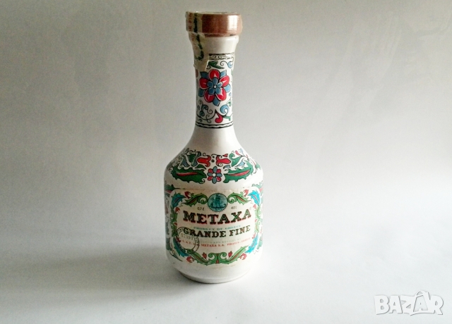 порцеланова бутилка Метакса, снимка 6 - Колекции - 36096368