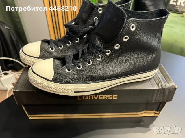 Converse Chuck Taylor All Star CTAS HI – Черни, оригинал, размер 44.5 / UK 10.5, снимка 1
