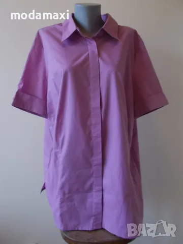 4XL+ Нова лилава риза, снимка 1