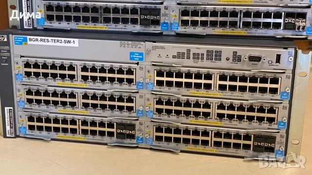 HP E5406 zI Switch, снимка 3 - Суичове - 52331095
