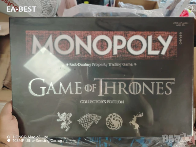 Настолна игра Hasbro Monopoly - Game of Thrones Collectors Edition, снимка 5 - Настолни игри - 51385708