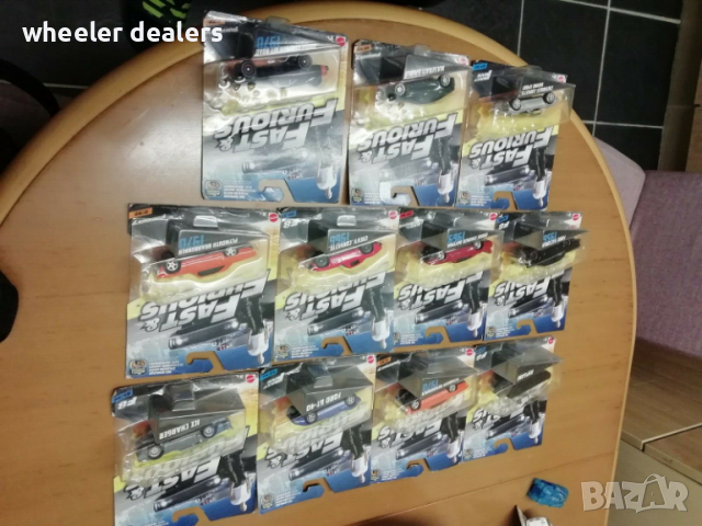Метални колички Mattel Fast & Furious в мащаб 1:50, снимка 2 - Коли, камиони, мотори, писти - 36154737