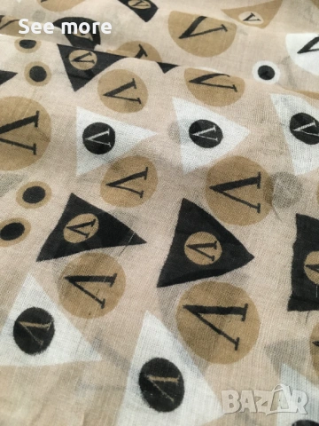 VALENTINO шал коприна, снимка 7 - Шалове - 53817777