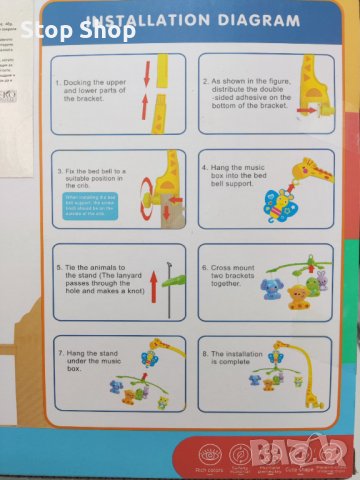 Музикална играчка за деца бебета легло, снимка 2 - Музикални играчки - 40887402