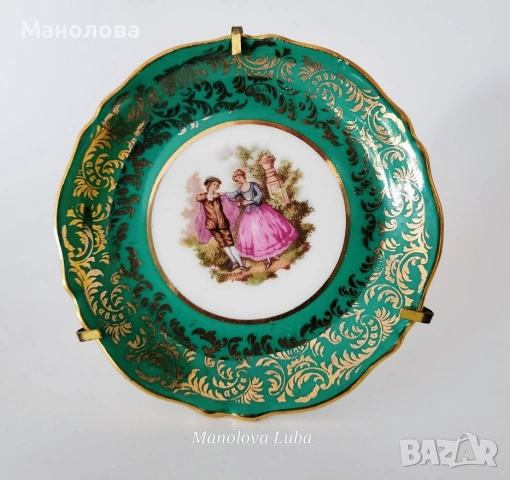 Порцелан Limoges, снимка 2 - Други ценни предмети - 53449361