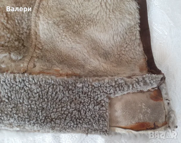 Дамски дълъг кожух-агнешка кожа естествена-монголски, снимка 12 - Други - 38712436