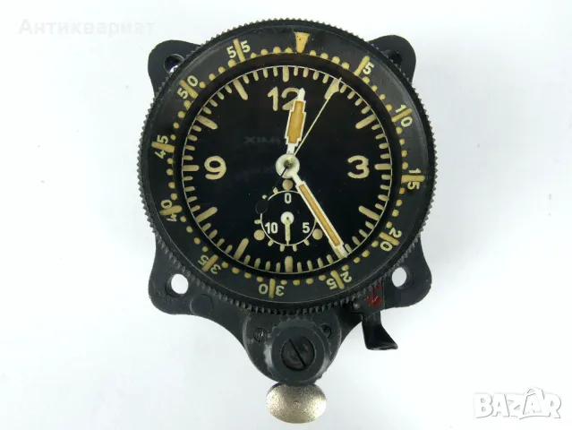 Германски Junghans от Втората световна война - Fl.23885 - Бордови часовник на самолет 