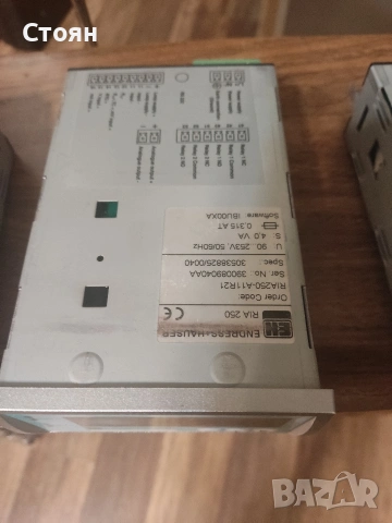 дисплей RIA 250 Endress+Hauser, снимка 5 - Друга електроника - 53558505