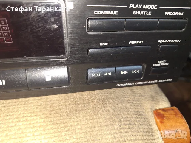 CD pleyar SONY CDP 313, снимка 3 - Плейъри, домашно кино, прожектори - 56059154