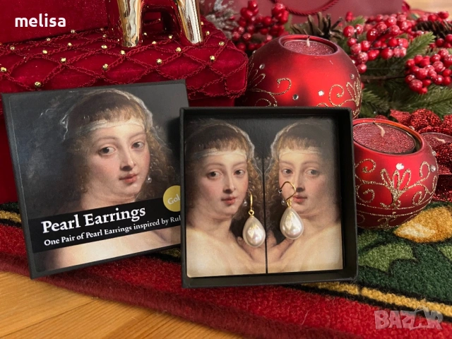 Чифт перлени обеци