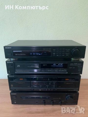 Продавам сет от четири компонента Sony, снимка 3 - Ресийвъри, усилватели, смесителни пултове - 50961435