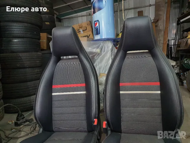 Кожен салон,седалки от Мерцедес А180,W176, снимка 4 - Части - 50320635