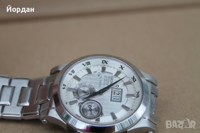 Японски часовник ''Seiko Premier Kinetic Perpentual'', снимка 15 - Мъжки - 42099362