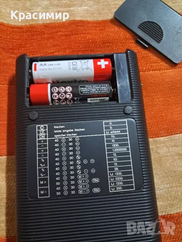 калкулатор Braun Control ET23 (Type 4955), снимка 5 - Друга електроника - 55964351