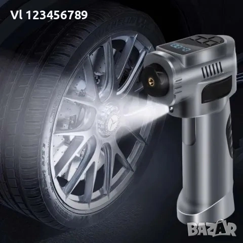 Преносим компресор с jump starter цифров 4в1 , снимка 3 - Аксесоари и консумативи - 53465948