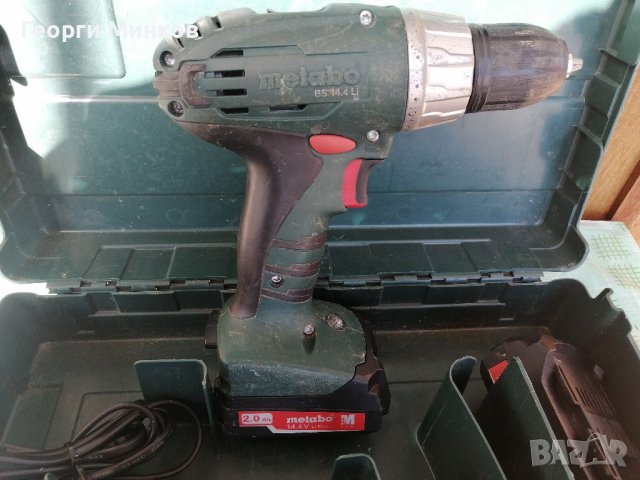 Винтоверт Metabo 14,4 V LI on, снимка 5 - Винтоверти - 41922822