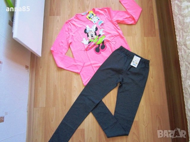 152/158см. Лот нов клин и блузка с Мики Маус, снимка 5 - Детски комплекти - 34258153