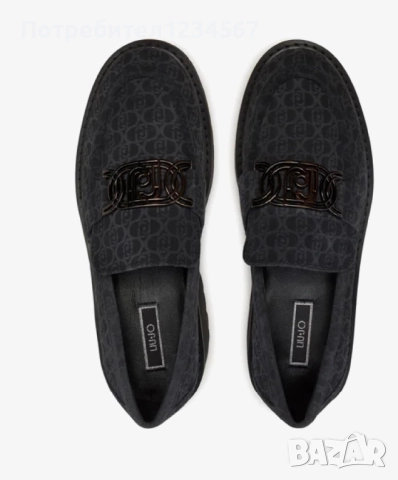 Liu Jo лоуфъри от естествен велур, с дебела подметка, 35 н,намалени от 379, снимка 2 - Дамски ежедневни обувки - 52585063