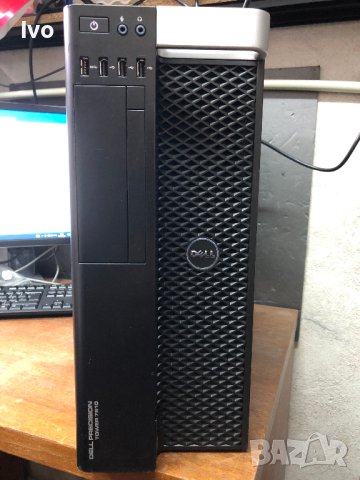 Продавам компютър Dell T7810 2 х xeon E5-2687WV3 , снимка 1 - Работни компютри - 41948676