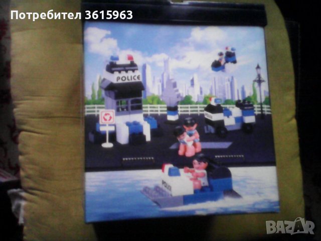 Полицейски конструктор с 89 елемента, снимка 2 - Конструктори - 41045546