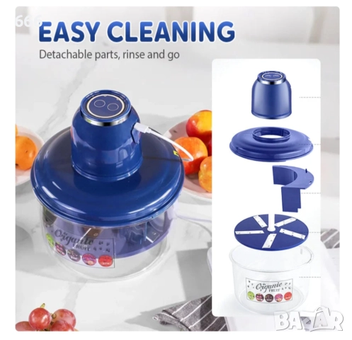 Преносим автоматичен електрически обелвач за плодове, снимка 5 - Друга електроника - 52166884