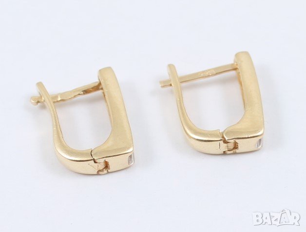 *нови златни обици 48776-3, снимка 6 - Обеци - 39611723