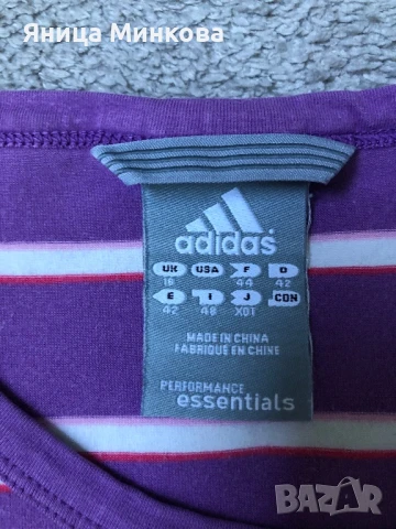 Дамска тениска Adidas, снимка 4 - Тениски - 50929357