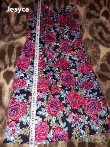 Рокля на цветя, снимка 5 - Рокли - 41082908