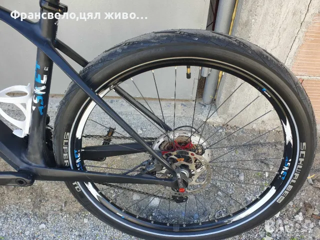 Нова 27.5 гума за велосипед колело schwalbe super moto 2.4, снимка 5 - Части за велосипеди - 47491133