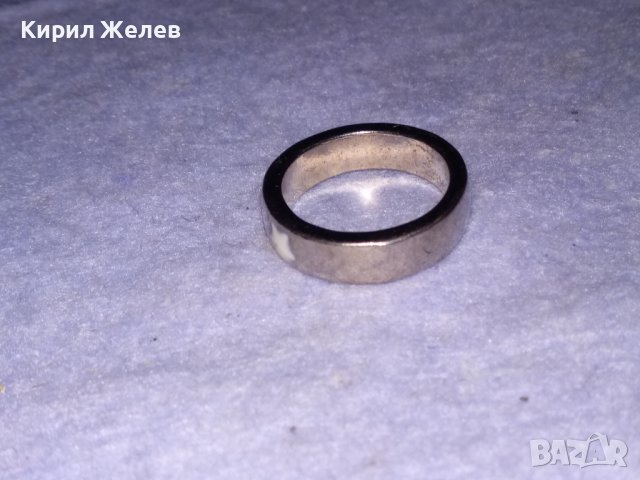 КРАСИВ СТИЛЕН НИКЕЛИРАН МЕДЕН АРТ ПРЪСТЕН с ЕМАЙЛИРАНИ ЗВЕЗДИЧКИ 38639, снимка 9 - Пръстени - 41649085