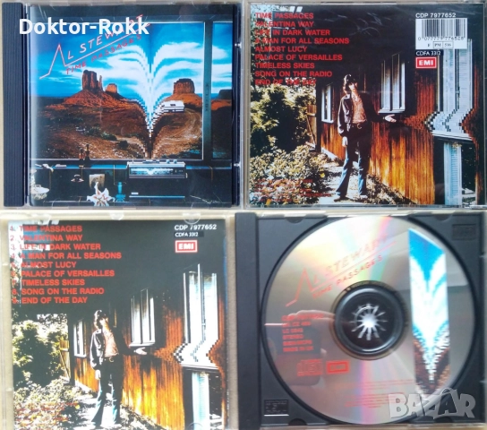 Al Stewart 1978 CD + Alabama Live 1988 CD - оригинални дискове, снимка 2 - CD дискове - 52807610