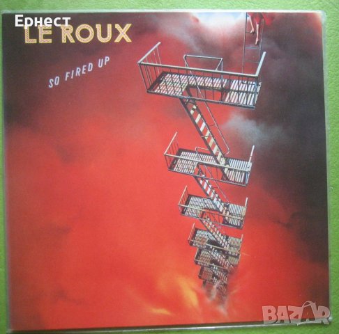  Оригинална грамофонна плоча Le Roux - So Fired Up (Тото)