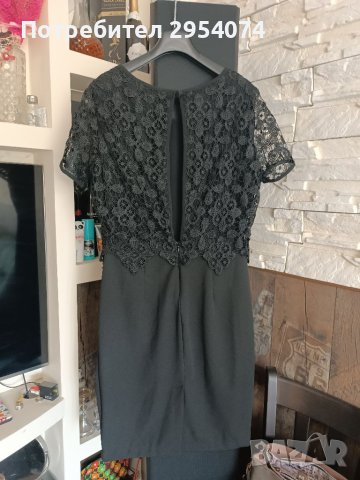 Черна нова рокля с -35лв, снимка 1 - Рокли - 41908846