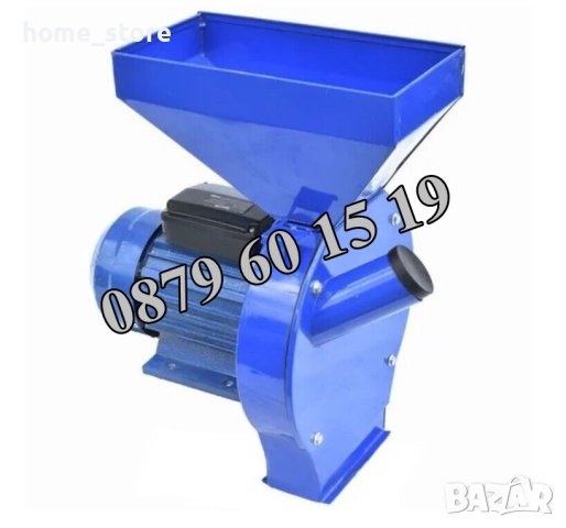 Руска Монофазна комбинирана фуражомелка / ярмомелка 3.0 kW с 4 сита, снимка 3 - Други инструменти - 40433547