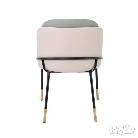 Трапезен стол Select sage зелен, снимка 4 - Столове - 47653474