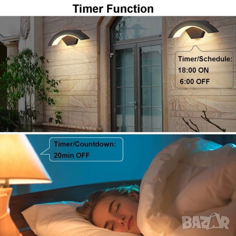 KETOTEK WiFi Smart сензорен ключ за осветление, 2 групи, 1 посока 10A, снимка 4 - Друга електроника - 52360919