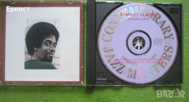   фюжън Stanley Clarke - Scool days CD, снимка 2 - CD дискове - 41940611