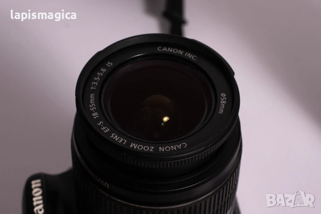 Canon 600D + два обектива 18-55mm и Tamron 28-85/2.8 macro, снимка 3 - Фотоапарати - 53651956