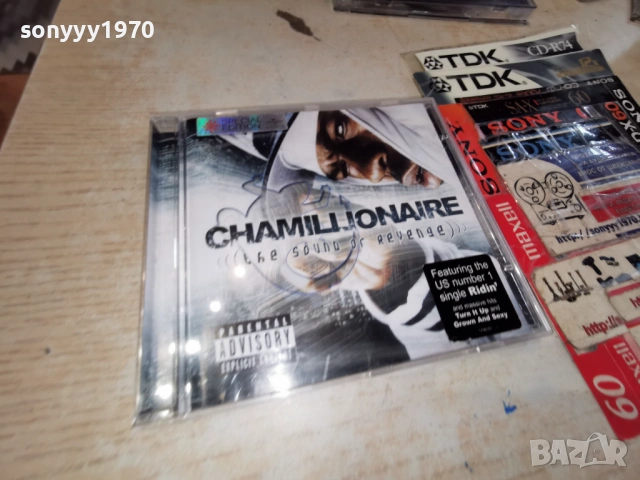 CHAMILLIONAIRE-ORIGINAL CD 1902261503, снимка 6 - CD дискове - 53536458