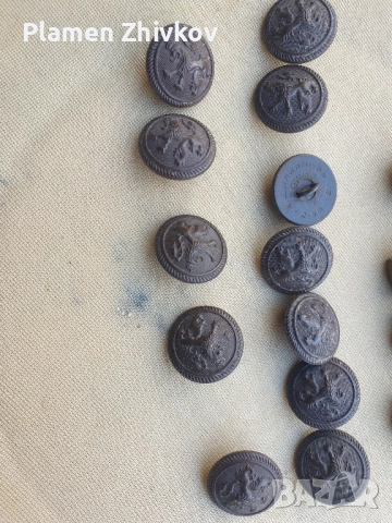 копчета от бакелит и метал от Царство България , снимка 5 - Антикварни и старинни предмети - 52151834