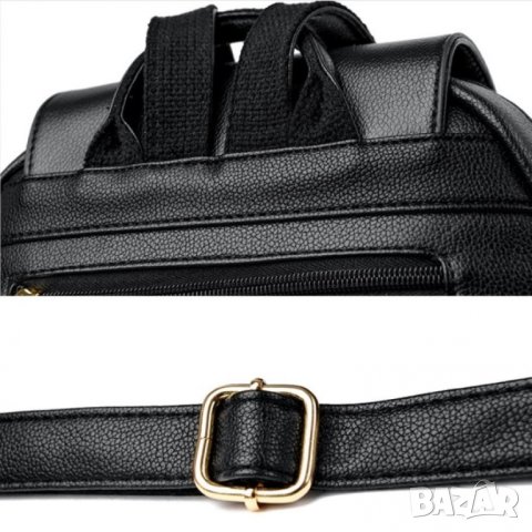 Дамска раница Maiqu Black, снимка 10 - Раници - 41479158