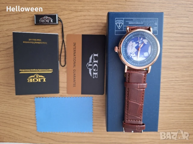 Чисто нов мъжки кварцов ръчен часовник , снимка 12 - Мъжки - 50461374