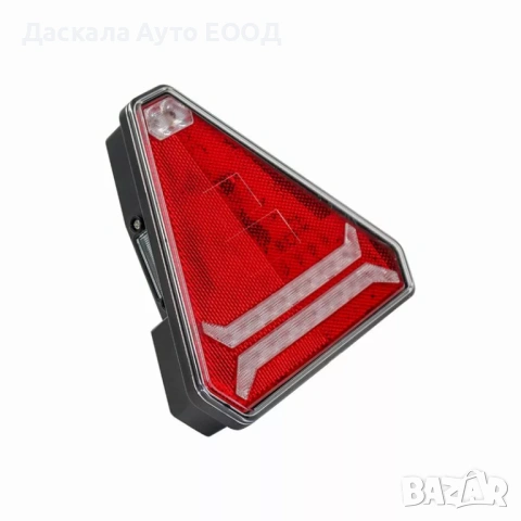 1бр. ЛЕД LED триъгълен стоп с 4 функции с Динамичен мигач, 12-24V, снимка 2 - Аксесоари и консумативи - 53752339