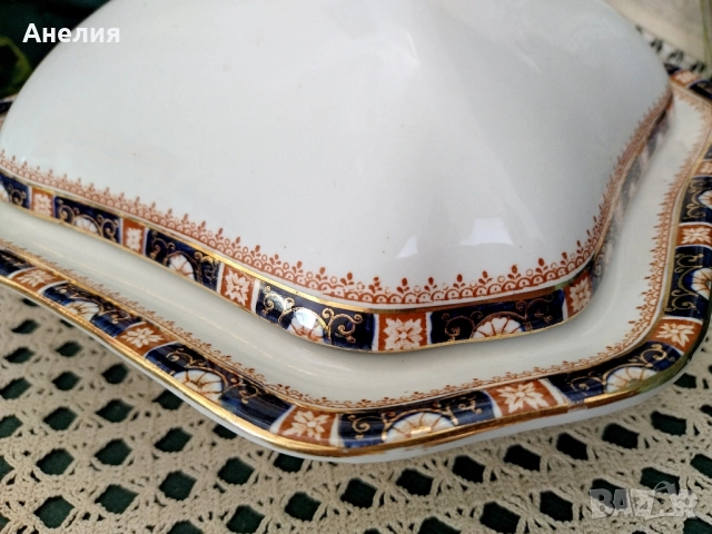 Съд за сервиране на зеленчуци от Англия , снимка 2 - Чинии - 52250757