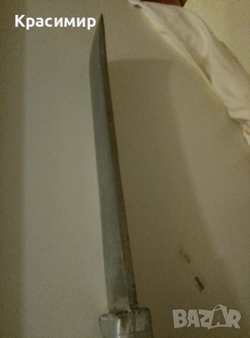 50,60 ГОДИШНО.РЪЧНО КОВАНО МАЧЕТЕ ОТ   ДЪЛЖИНА  50 Сантиметра.  ШИРИНА 5См.  ДЕБЕЛИНА 10 МИЛИМЕТРА. 