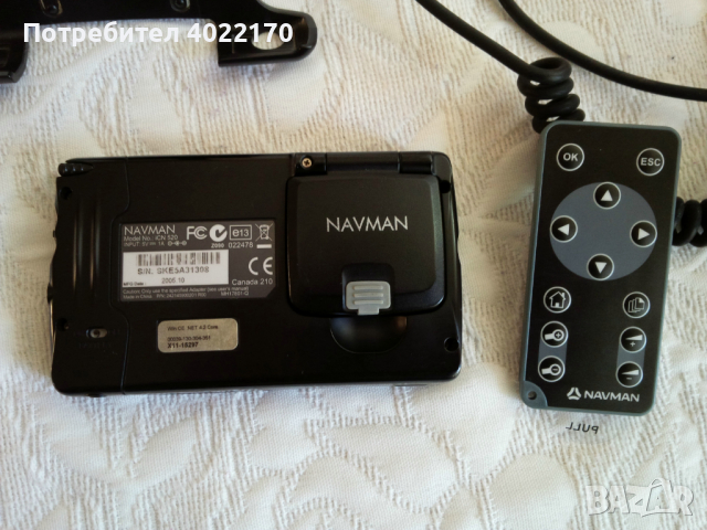 NAVMAN оригинална сателитна навигация с дистанционно и всички аксесоари, снимка 2 - Други - 44802981