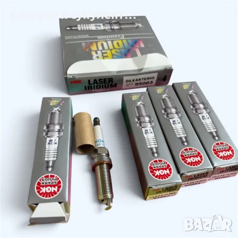 Комплект от 4 броя нови свещи NGK Laser Iridium Premium 95003